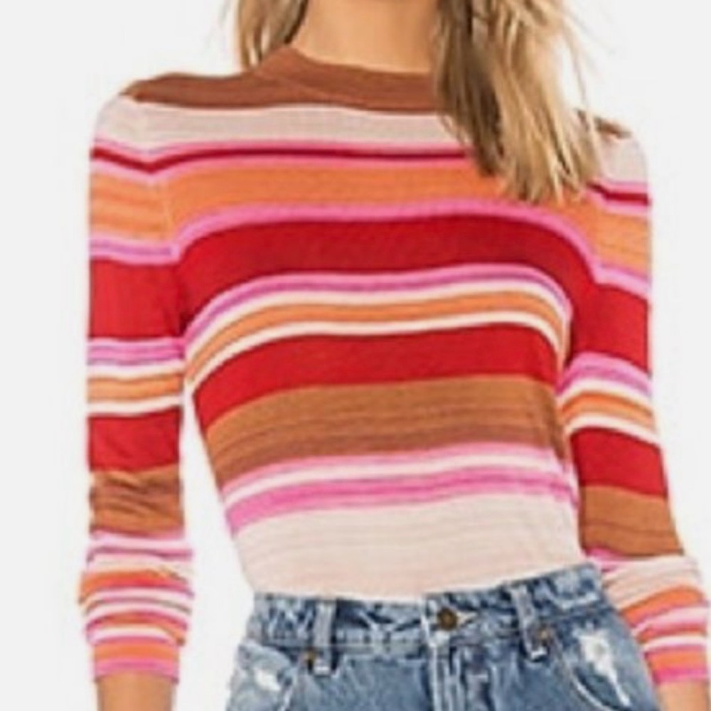 Free people "show off your stripes” sweater - Picture 3 of 15